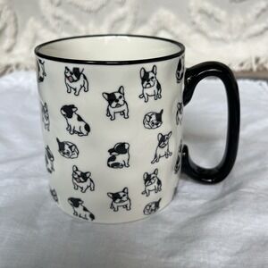 Cute Frenchie French‎ Bulldog 16 oz, Mug  By 10 Strawberry Street